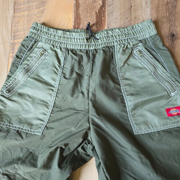 Dickies Green Nylon Joggers Size Medium - Picture 5 of 8